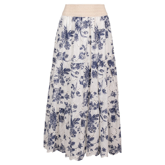 Astrid — Women's Elegant Woven Skirt